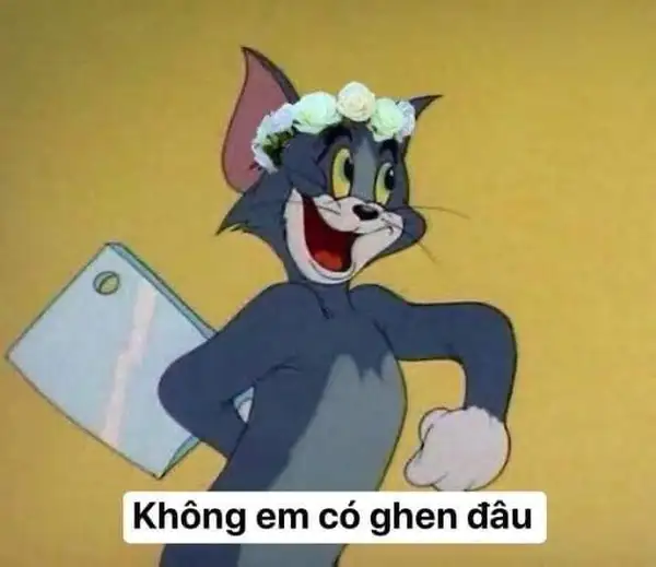 ảnh meme tom and jerry ghen