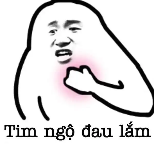 ảnh meme đau ở đây này hài