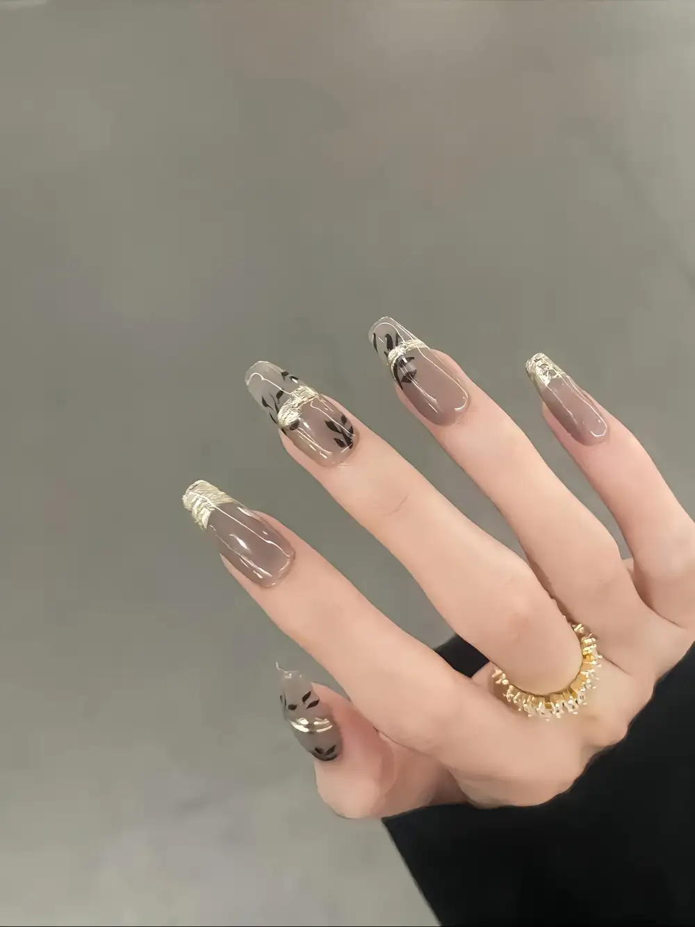 mẫu nail cho quý bà nghệ thuật