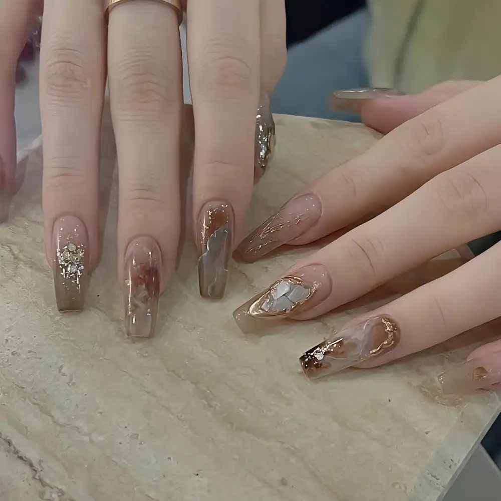 mẫu nail cho quý bà độc đáo