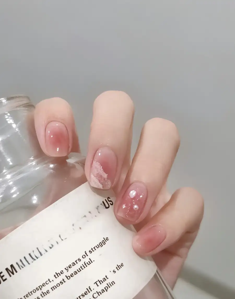 mẫu nail đắp bột đẹp thanh lịch