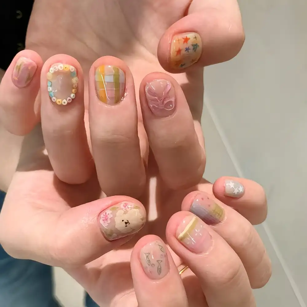 mẫu nail đẹp mùa hè cuốn hút 