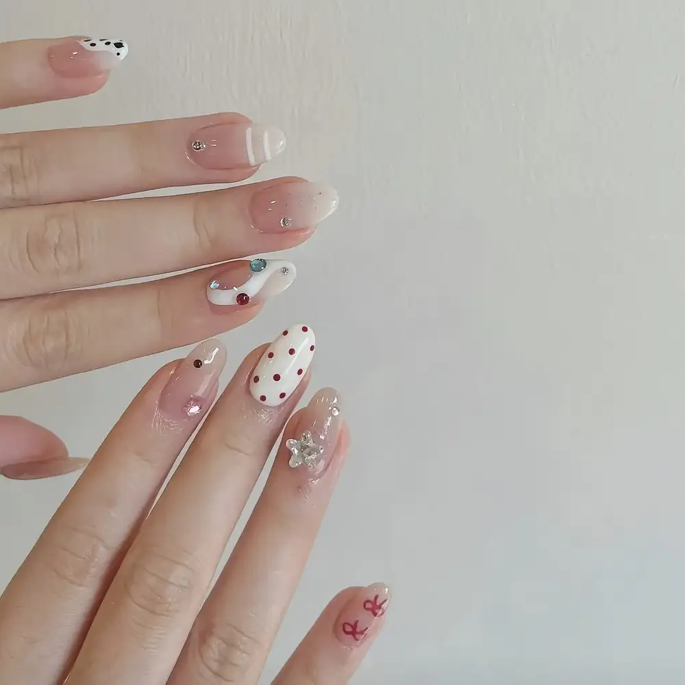 mẫu nail mùa hè xinh xắn