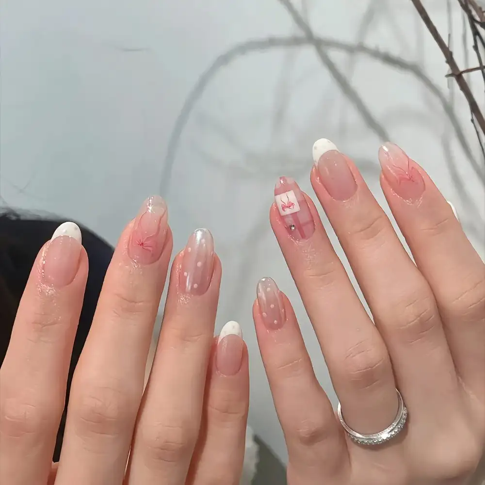 nail mùa hè đơn giản phóng khoáng