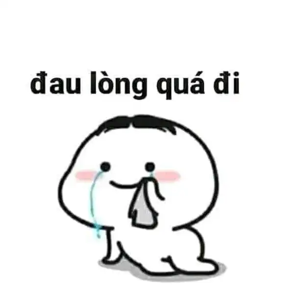 ảnh meme đau ở đây này đau lòng quá đi