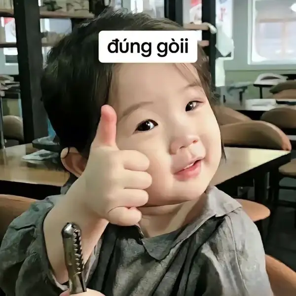 meme đồng ý xinh