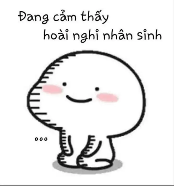 nghi ngờ meme dễ thương