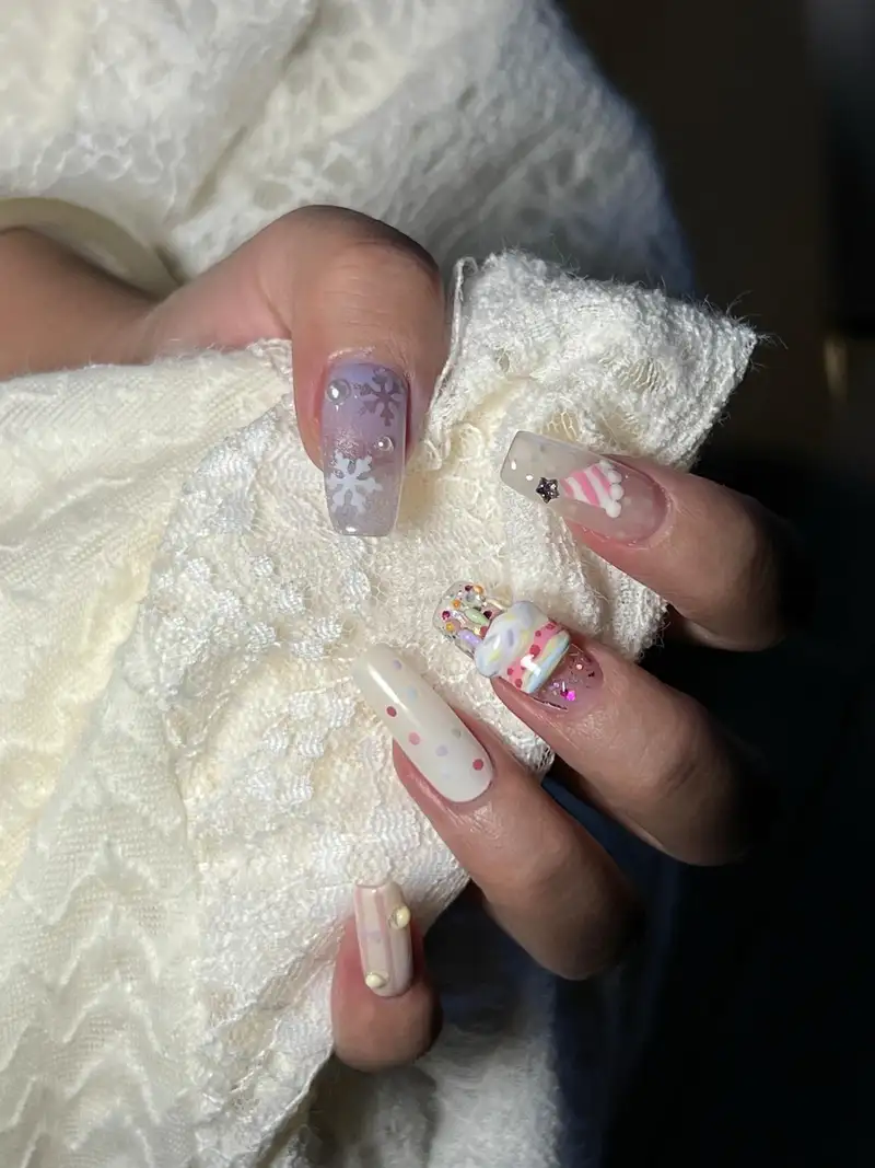 nail sinh nhật độc đáo