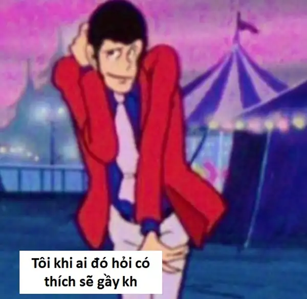 sẽ gầy meme anime hài