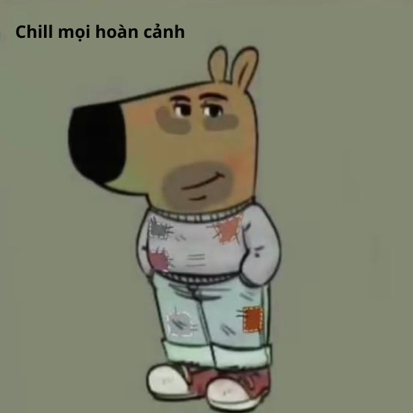 ảnh meme Chill guy hài hước