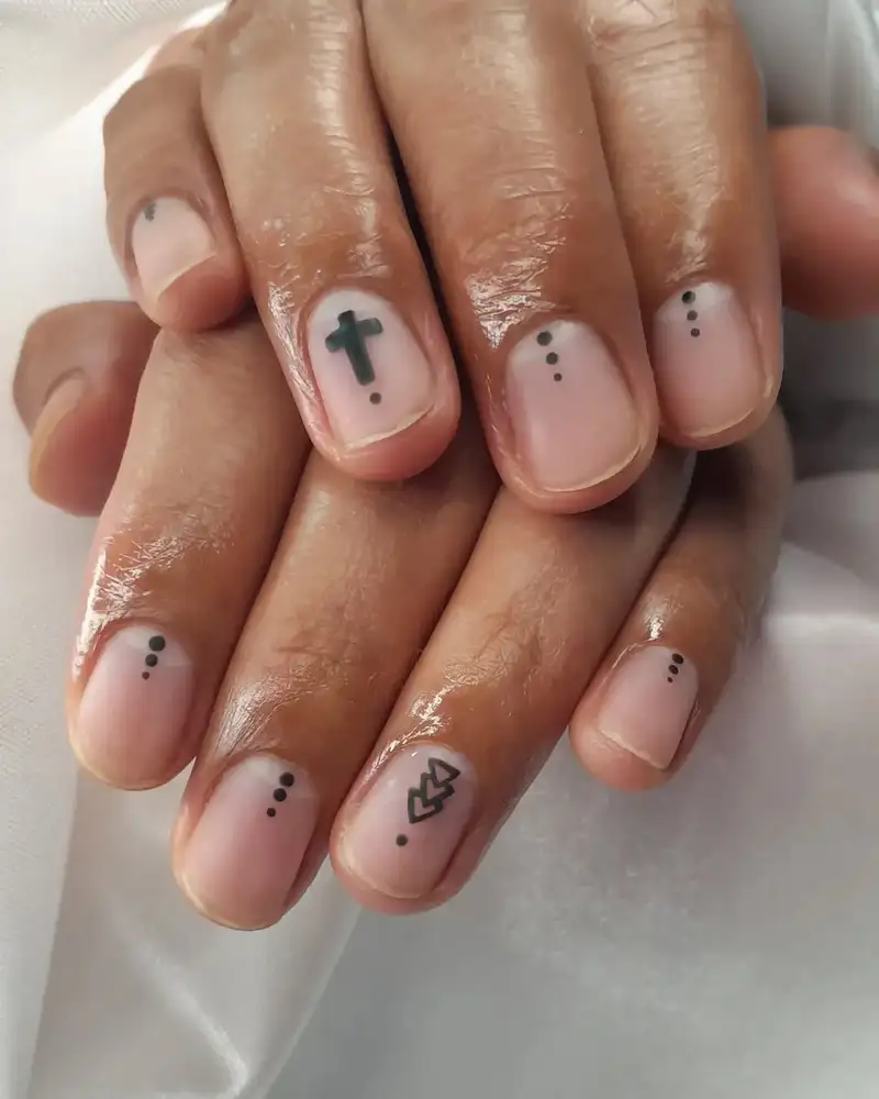 mẫu nail cho nam giới phong cách