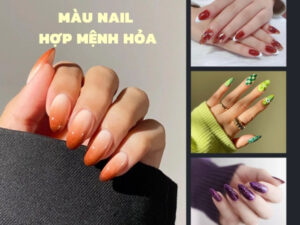 Gợi ý 04 màu nail hợp mệnh Hỏa phù hợp cho mọi lứa tuổi