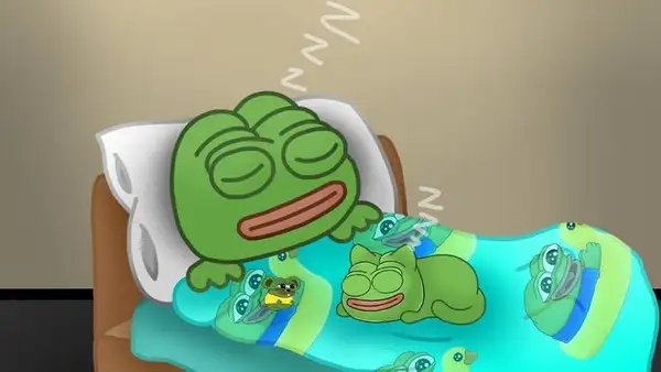 pepe meme ngủ