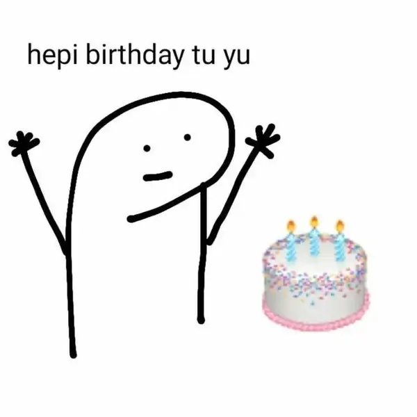 happy birthday tu yu meme 