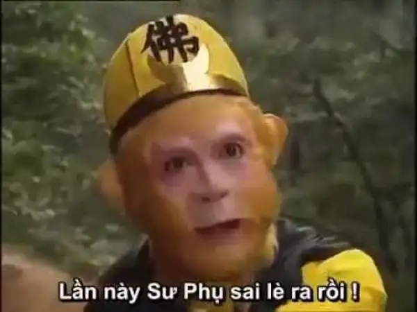 ảnh tôn ngộ không meme cãi sư phụ