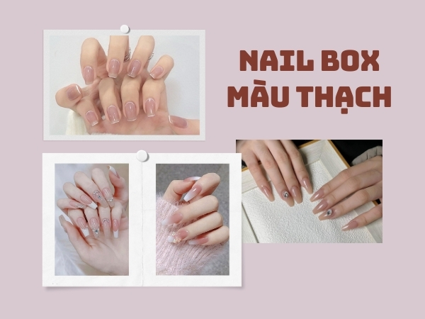 112+ mẫu nail box màu thạch cực xinh, thu hút mọi ánh nhìn