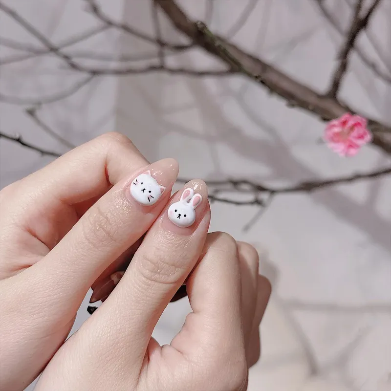 nail gel nặn hình cute đẹp 