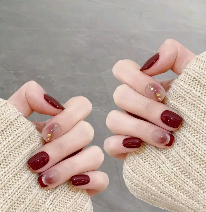 Gợi ý nail đỏ mệnh Thổ