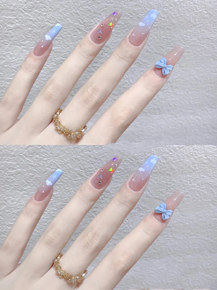 Màu nail sáng da tay