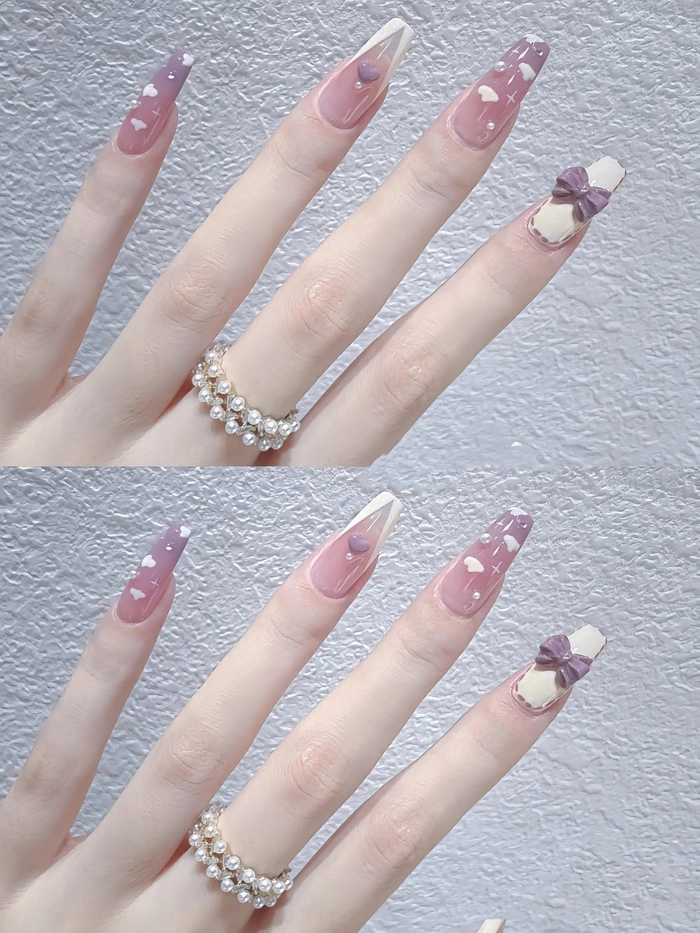 Mẫu nail sang chảnh hot douyin
