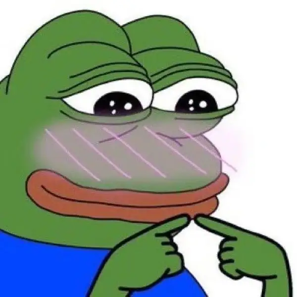 ếch pepe meme ngại