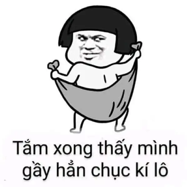 sẽ gầy meme cute