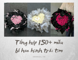 Tổng hợp 150+ mẫu bó hoa hình trái tim dành tặng người ấy