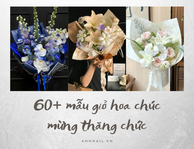 hoa chúc mừng thăng chức