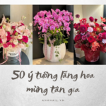 hoa mừng tân gia