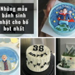 mẫu bánh sinh nhật cho bố
