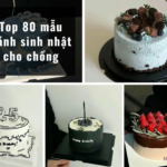 mẫu bánh sinh nhật cho chồng