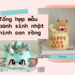 bánh sinh nhật hình con rồng