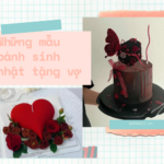 mẫu bánh sinh nhật tặng vợ