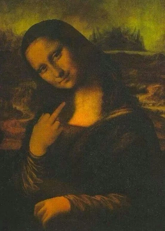 mona lisa meme fuck