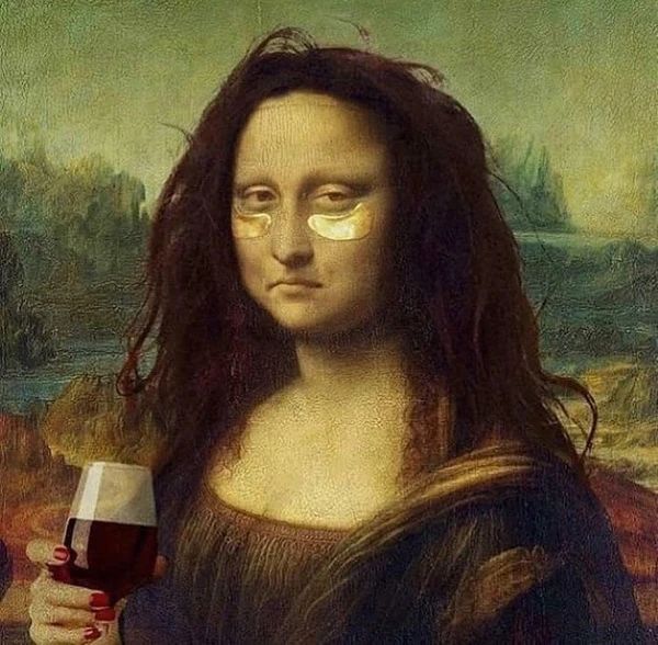 tranh mona lisa meme