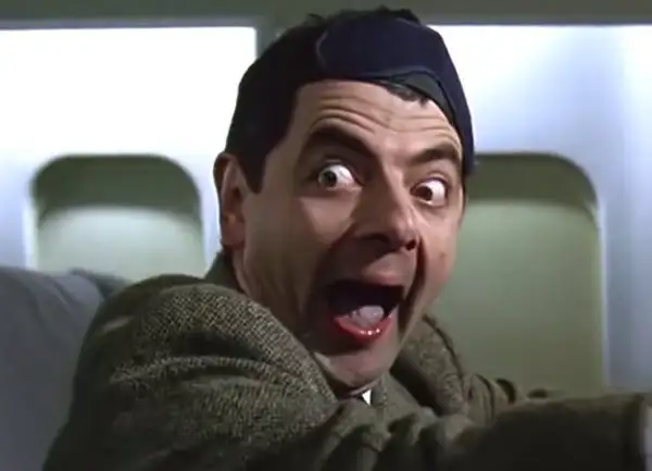 ngạc nhiên chưa meme mr bean