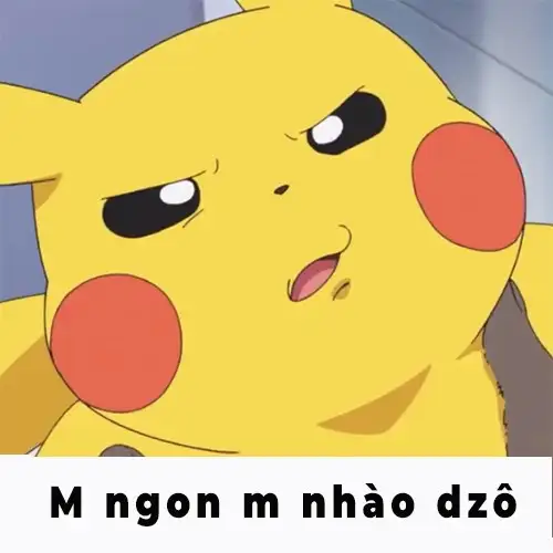 pikachu meme nhào vô