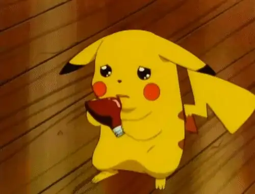 meme pikachu tủi thân