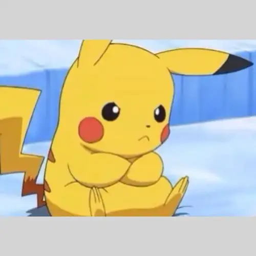 ảnh pikachu meme ngồi buồn