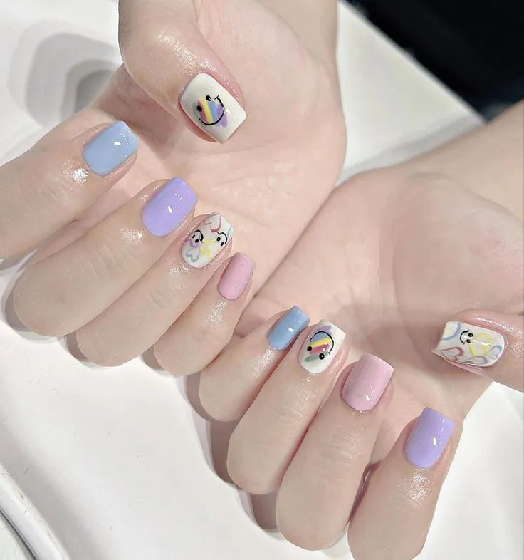 bộ nail đẹp tôn da