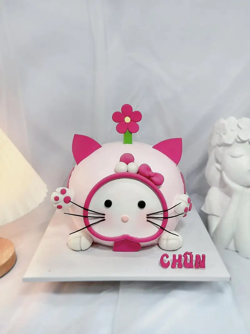 bánh sinh nhật 3d Hello Kitty