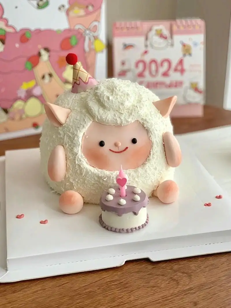 mẫu bánh sinh nhật độc lạ cute
