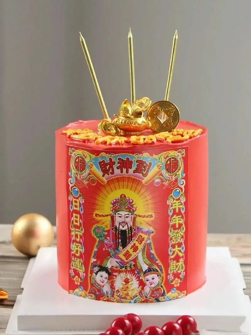 mẫu bánh sinh nhật độc lạ ống hương