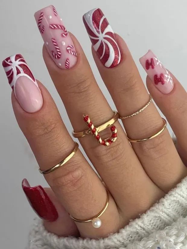 Nail kẹo ngọt trendy