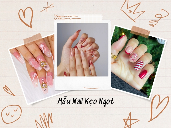 Gợi ý 120+ mẫu nail kẹo ngọt trẻ trung và đáng yêu nhất