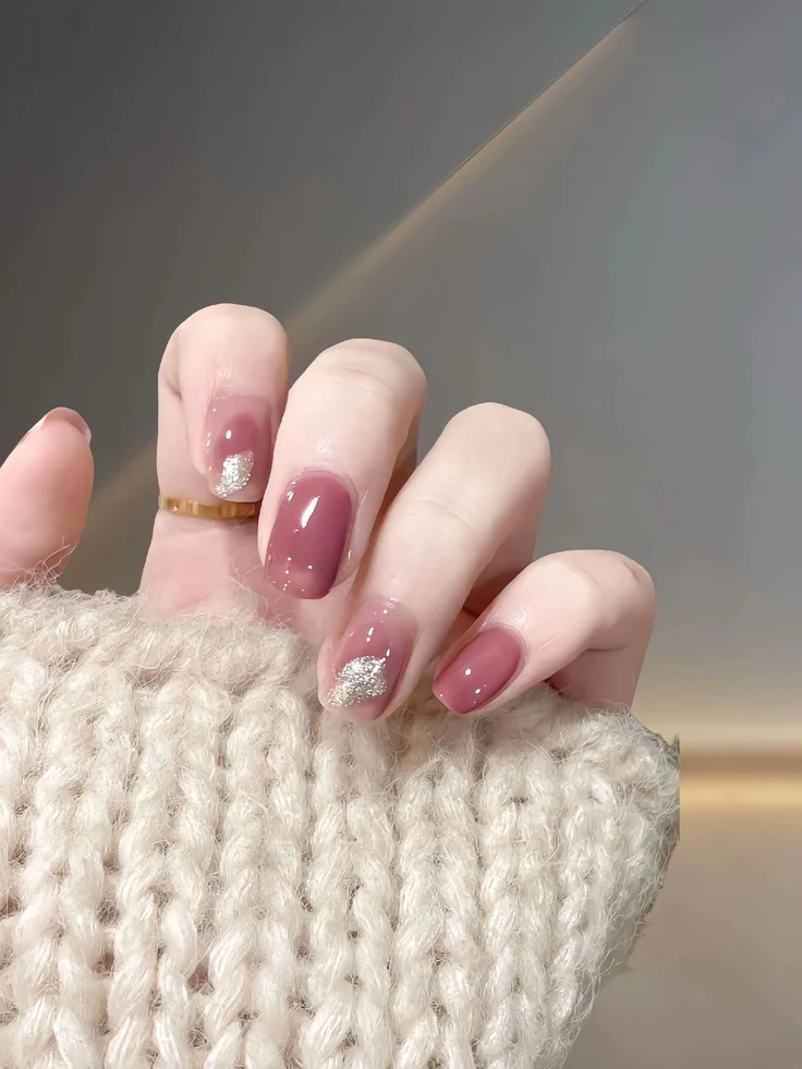 Kiểu nail xinh đơn giản cho tay