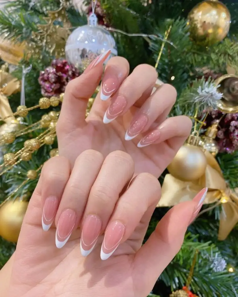 mẫu nail trơn đẹp nhẹ nhàng