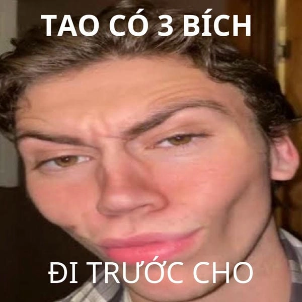 tao có 3 bích meme