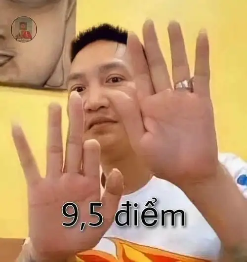 hình meme bựa 10 điểm