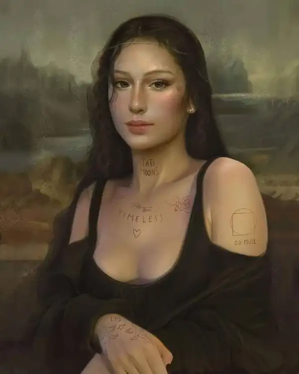 meme mona lisa trước tết